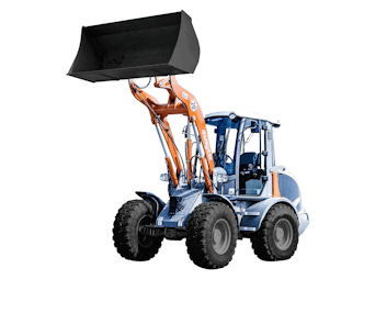 radlader weycor ar420 schraeg von vorne