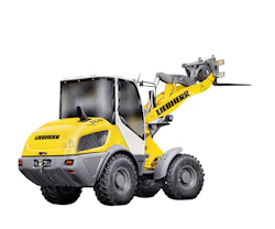 radlader liebherr 506 von hinten