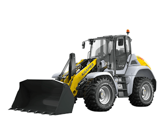 radlader kramer 8180 schraeg von vorne
