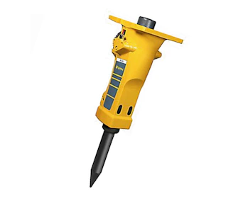 hydraulikhammer sb452 von der seite