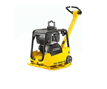 Ruettelplatte Wacker Neuson DPU 360 H online mieten ruettelplatte Wacker Neuson dpu360h schraeg von vorne