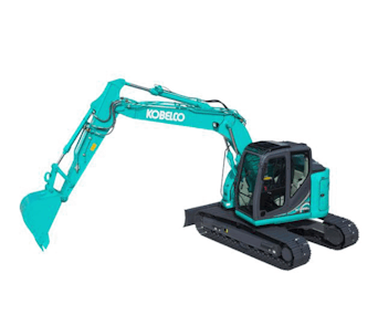 kettenbagger Kobelco  sk140srlc von oben