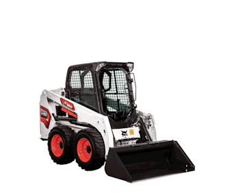 kompaktlader bobcat s450 schraeg von vorne