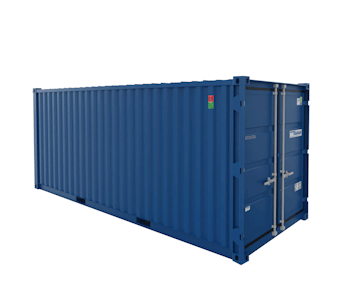 container containex 20 schraeg von vorne