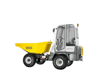 Raddumper Wacker Neuson 3001 schraeg von hinten