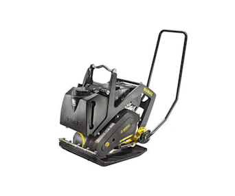 Ruettelplatte Bomag BP25/50 schraeg von vorne