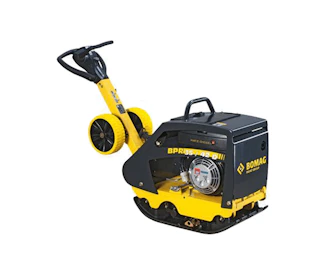 Bomag BPR 35/42 D Ruettelplatte Bomag BPR35/42D schraeg von vorne