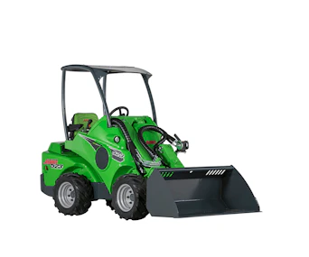 Kompaktradlader Avant 523 online mieten Kompaktradlader Avant 523 schräg von vorne