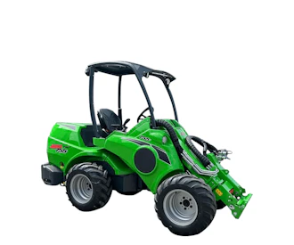 Kompaktradlader Avant 755i von der Seite