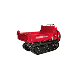 Raupendumper Schaefer D1600 MF3 schraeg von vorne