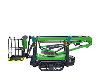 Gelenkteleskopbühne Leguan L135 online mieten Gelenkteleskopbühne Leguan L135 von der Seite