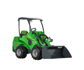 Kompaktradlader Avant E6 online mieten Kompaktradlader Avant E6 schräg von vorne