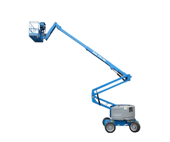 Gelenkteleskopbuehne Genie Z51-30 J RT online mieten Gelenkteleskopbuehne Genie Z51-30 J RT von der Seite