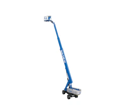 Teleskoparbeitsbuehne Genie S 85 XC aus der Vogelperspektive