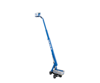 Teleskoparbeitsbuehne Genie S 85 XC aus der Vogelperspektive