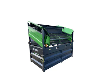 Siebanlage CZ Screen MS Midi online mieten Siebanlage CZ Screen MS Midi seitliche Darstellung