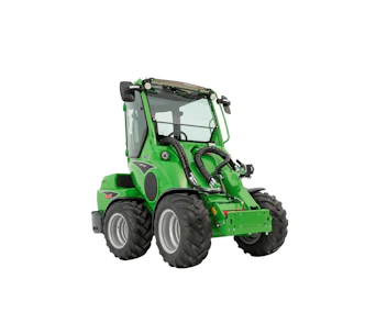 Kompaktradlader Avant 645i seitliche Darstellung