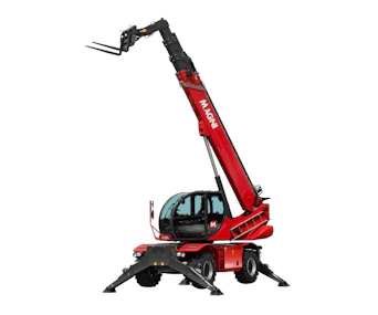 Teleskoplader Magni RTH 5.21 schräg von vorn