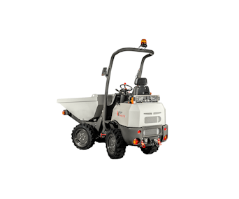 Raddumper Ausa D100AHG schräg von hinten