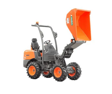 Raddumper Ausa D120AHG online mieten Raddumper Ausa D120AHG seitliche Darstellung