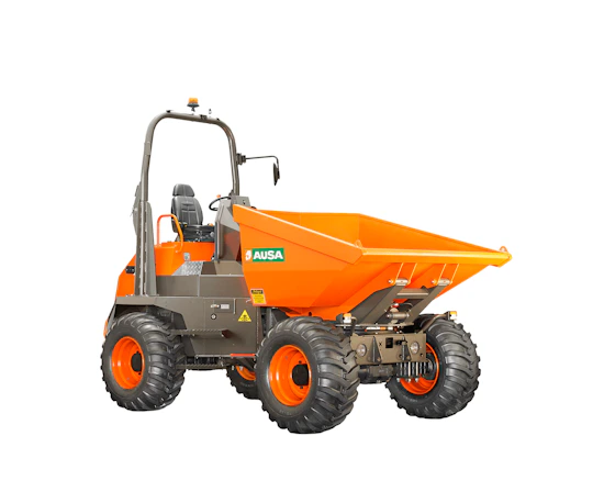 Raddumper Ausa D1001APG online mieten Raddumper Ausa D1001APG seitliche Darstellung