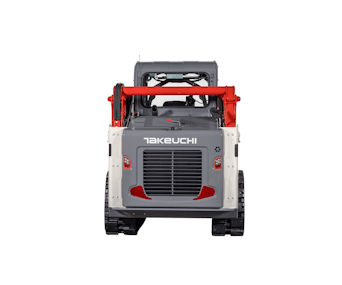 Kompaktkettenlader Takeuchi TL10V2 Rückansicht