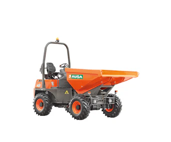 Raddumper Ausa D350AHG von der Seite