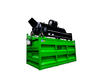 Siebanlage DB Engineering Traserscreen DB-40L online mieten Siebanlage DB Engineering Traserscreen DB-40L seitlich von vorne