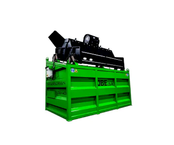 Siebanlage DB Engineering Traserscreen DB-40L online mieten Siebanlage DB Engineering Traserscreen DB-40L seitlich von vorne