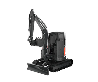 Eurocomach 50 ZT Minibagger Eurocomach 50 ZT Ansicht schräg von vorne