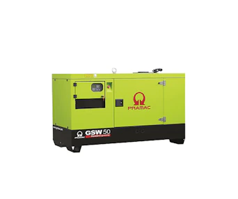Stromerzeuger Pramac GSW 50Y online mieten Stromerzeuger Pramac GSW 50Y Darstellung von vorne