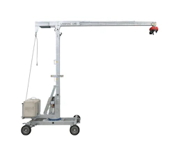 Kleinkran Lissmac LMK 400 TFE online mieten Kleinkran Lissmac LMK 400 TFE seitliche Darstellung