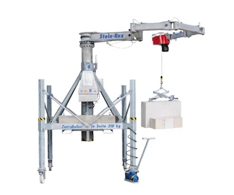 Kleinkran Schulte Stein-Rex 20 online mieten Kleinkran Schulte Stein-Rex 20 Darstellung seitlich