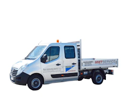 Pritschenwagen Opel Movano Doppelkabine online mieten Pritschenwagen Opel Movano Doppelkabine seitliche Darstellung