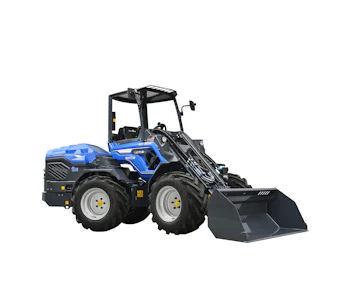 Radlader Multione 11.6 K online mieten Radlader Multione 11.6 K seitlich schräge Darstellung