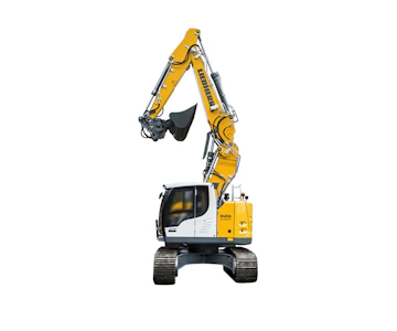 Raupenbagger Liebherr R 926 online mieten Raupenbagger Liebherr R 926 seitliche Darstellung