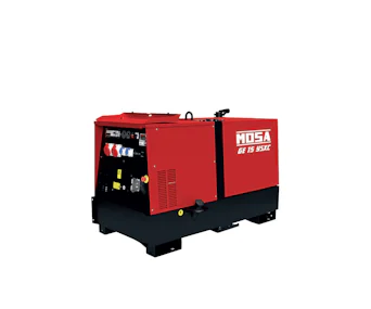 Stromerzeuger Mosa GE 15 YSXC online mieten Stromerzeuger Mosa GE 15 YSXC seitliche Darstellung