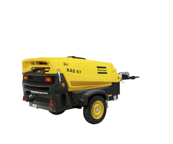 Kompressor Atlas Copco XAS 67DD online mieten kompressor atlas copco xas 67dd von der seite