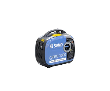 Stromgenerator SDMO Inverter PRO 2000 online mieten stromgenerator sdmo inverter pro 2000 von vorne