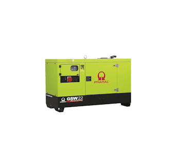 Stromerzeuger Pramac GSW22Y von vorne
