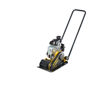 Rüttelplatte Bomag BVP 10/30 online mieten Rüttelplatte Bomag BVP 10/30 schräg von vorne