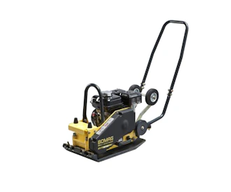 Bomag BVP 10/36 Rüttelplatte Bomag BVP 10/36 schräg von vorne