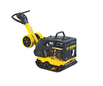 Rüttelplatte Bomag BPR 25/50 seitliche Darstellung