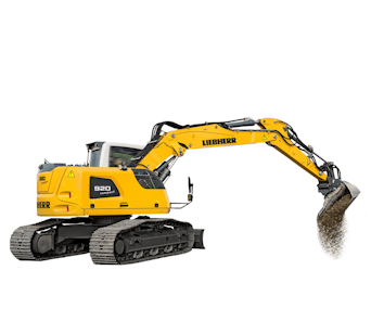 Raupenbagger Liebherr R 920 Compact Seitenansicht