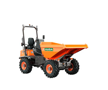 Raddumper AUSA D301 AHG online mieten Raddumper AUSA D301 AHG seitliche Ansicht