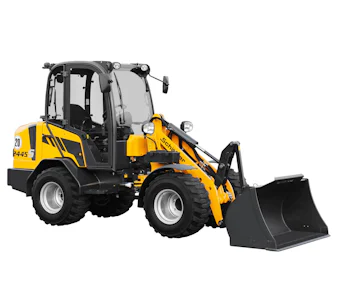 Radlader Schäffer 2445 S online mieten Radlader Schäffer 2445 S seitliche Darstellung