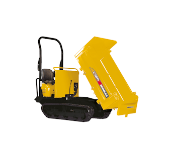 Raupendumper Yanmar C12R seitliche Darstellung