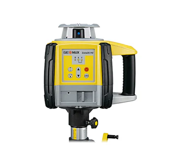 Rotationslaser GeoMax Zone20 HV online mieten Rotationslaser GeoMax Zone20 HV Darstellung von vorne