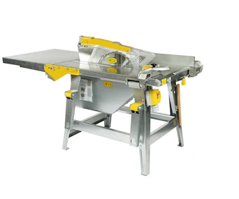 Tischkreissäge Avola ZB 450 seitliche Darstellung