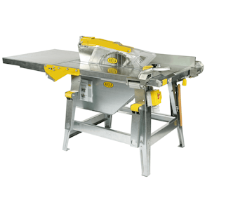 Tischkreissäge Avola ZB 450 online mieten Tischkreissäge Avola ZB 450 seitliche Darstellung